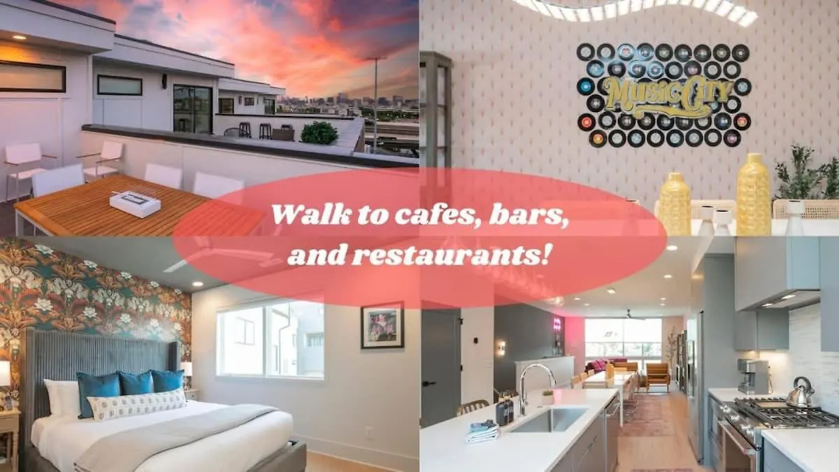 Holiday home Fabulous Location Walk To Food & Bars Roof Deck Villa Nashville United States
